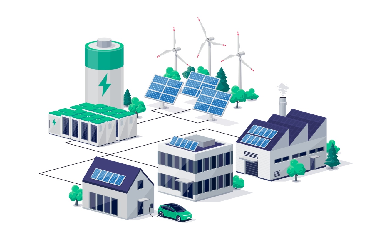 Battery energy storage network